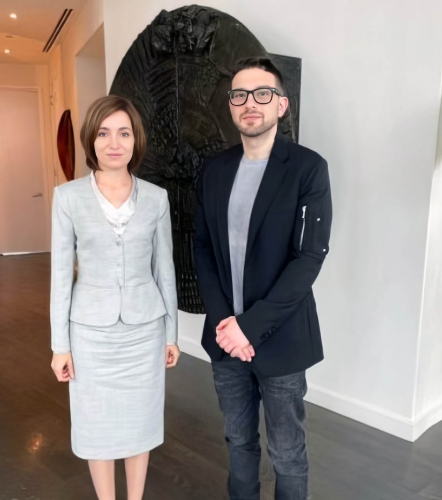 Maia Sandu a rencontré à New York Alexander Soros, le fils du milliardaire philanthrope George Soros-2.jpg